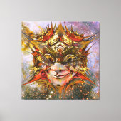 Star Clown Canvas Afdruk (Voorkant)