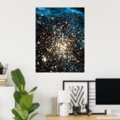Star Cluster in NGC 1850 18x24 (21x27) Poster (Thuiskantoor)