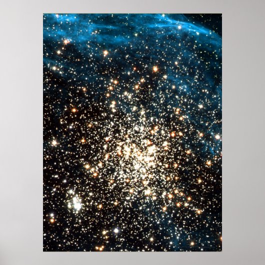 Star Cluster in NGC 1850 18x24 (21x27) Poster (Voorkant)