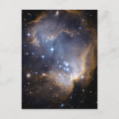 Star Cluster N90 Hubble Space Briefkaart (Voorkant)