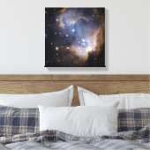 Star Cluster N90 Hubble Space Canvas Afdruk (Insitu (Slaapkamer))