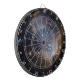 Star Cluster N90 Hubble Space Dartbord (Voorkant Links)