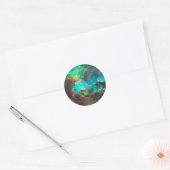 Star Cluster NGC 2074 Ronde Sticker (Envelop)