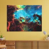 Star Cluster NGC 2074 Tarantula Nebula Space Photo Canvas Afdruk (Insitu (Woonkamer))