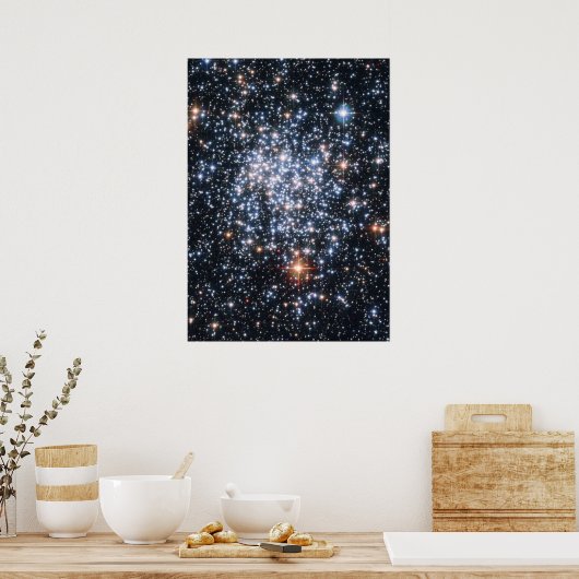 Star Cluster NGC 265 Poster (Keuken)
