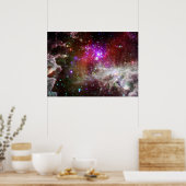 Star Cluster NGC 281 Pacman Nebula Poster (Keuken)
