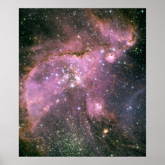 Star Cluster NGC 346. Poster (Voorkant)