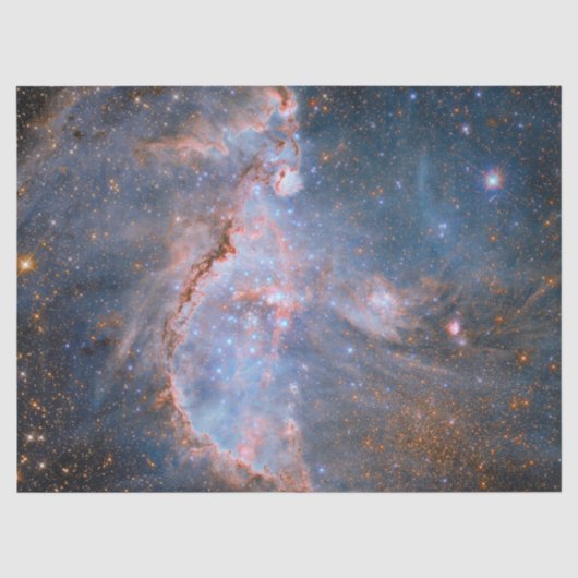 Star Cluster NGC 346 Tissuepapier (Voorkant)