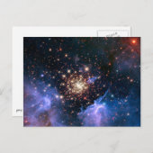 Star Cluster NGC 3603 (Hubble) Briefkaart (Voorkant / Achterkant)