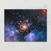 Star Cluster NGC 3603 (Hubble) Briefkaart (Voorkant)