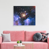 Star Cluster NGC 3603 (Hubble) Canvas Afdruk (Insitu (Woonkamer))