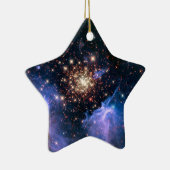 Star Cluster NGC 3603 (Hubble) Keramisch Ornament (Rechts)