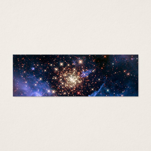 Star Cluster NGC 3603 (Hubble) Mini Visitekaartjes (Voorkant)
