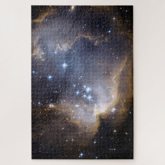 star cluster NGC 602 Legpuzzel