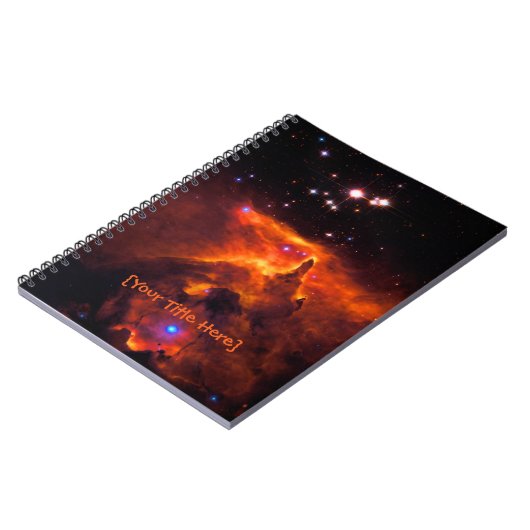 Star Cluster Pismis 24, kern van NGC 6357 Notitieboek (Linkerzijde)