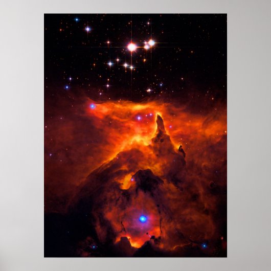 Star Cluster Pismis 24 — schoonheid in ruimte Poster (Voorkant)