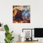 Star Cluster Poster (Thuiskantoor)