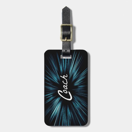 Star Coach-Bagagelabel Bagagelabel (Voorkant verticaal)