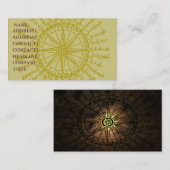 STAR COMPASS DESIGN BUSINESS/PROFILE-KAART VISITEKAARTJE (Voorkant / Achterkant)