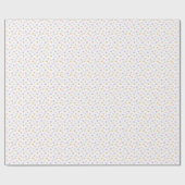 Star Confetti (pastel) Cadeaupapier (Vlak)