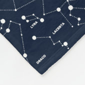 Star Constellations Blanket Fleece Deken (Hoek)
