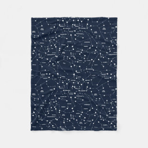 Star Constellations Blanket Fleece Deken