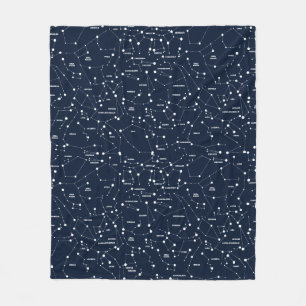 Star Constellations Blanket Fleece Deken