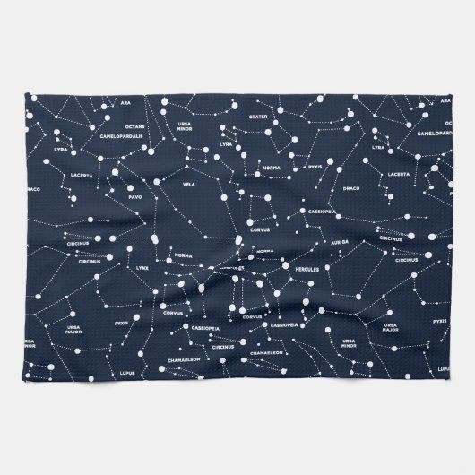 Star Constellations Kitchen Towel Theedoek (Horizontaal)