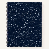 Star Constellations notebook Notitieboek (Voorkant)