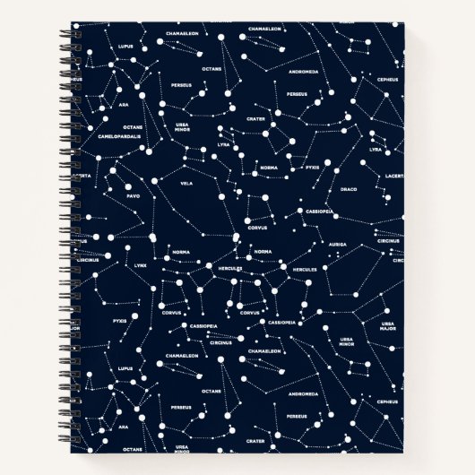 Star Constellations notebook Notitieboek (Voorkant)
