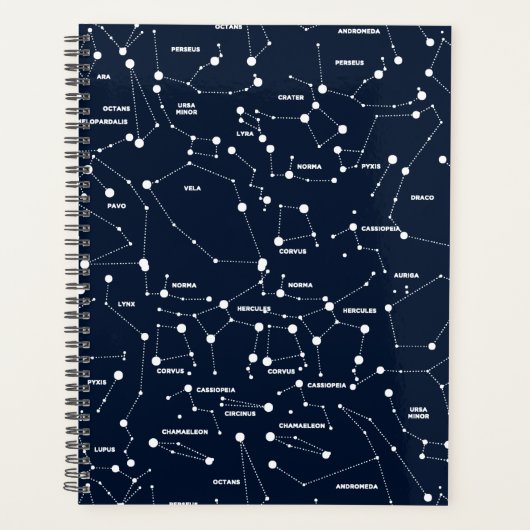 Star Constellations Planner-Notitieboek Planner (Voorkant)