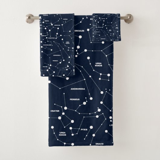 Star Constellations Towel Set Bad Handdoek (Insitu)