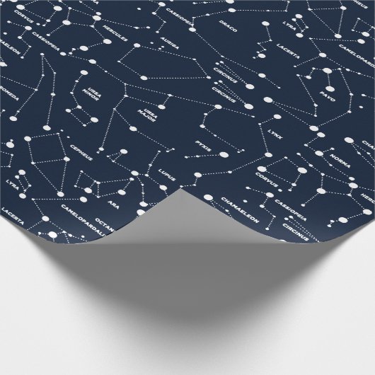 Star Constellations Wrapping Paper Cadeaupapier (Hoek)