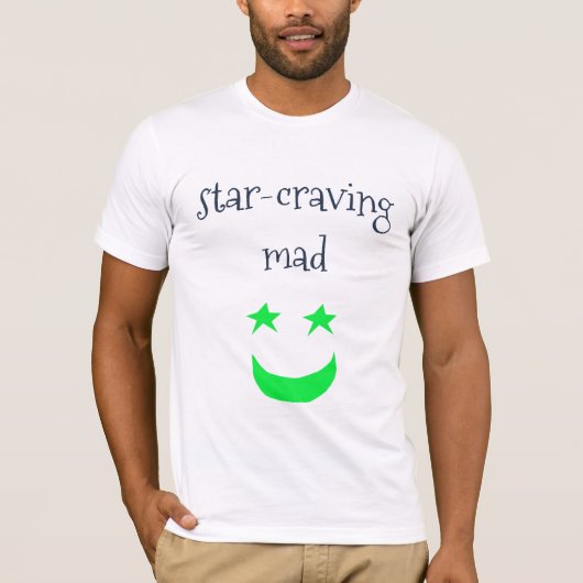 Star-Craving Mad-lichte kleuren T-shirt (Voorkant)