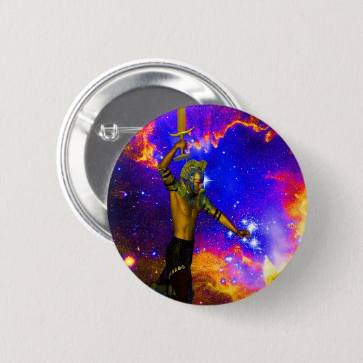Star Creator Ronde Button 5,7 Cm (Voorkant /achterkant)