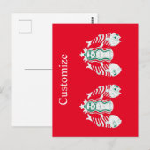 Star-Crown Queen Mermaid Thunder_Cove Briefkaart (Voorkant / Achterkant)