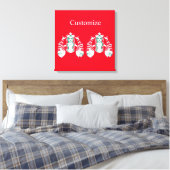 Star-Crown Queen Mermaid Thunder_Cove Canvas Afdruk (Insitu (Slaapkamer))