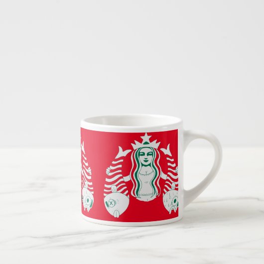 Star-Crown Queen Mermaid Thunder_Cove Espresso Kop (Rechts)