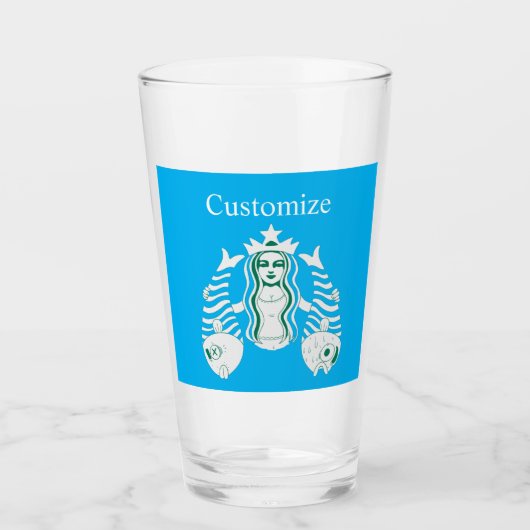 Star-Crown Queen Mermaid Thunder_Cove Glas (Voorkant)