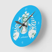 Star-Crown Queen Mermaid Thunder_Cove Ronde Klok (Hoek)
