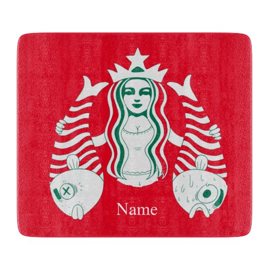 Star-Crown Queen Mermaid Thunder_Cove Snijplank (Voorkant)