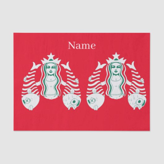 Star-Crown Queen Mermaid Thunder_Cove Tissuepapier (Voorkant)
