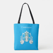 Star-Crown Queen Mermaid Thunder_Cove Tote Bag (Achterkant)