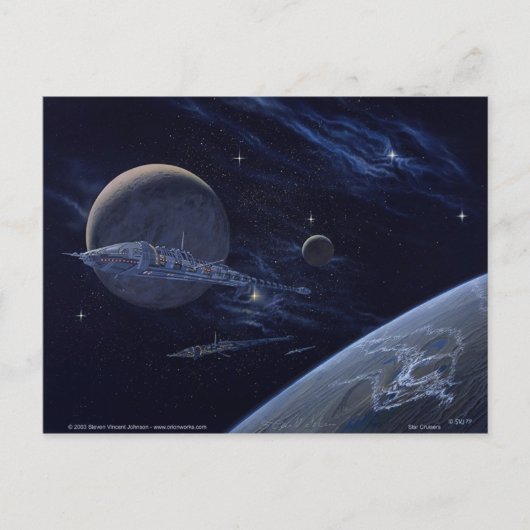 Star Cruisers Briefkaart (Voorkant)