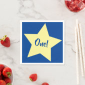 Star Cute Kind Birthday Party Space Servet (Insitu)