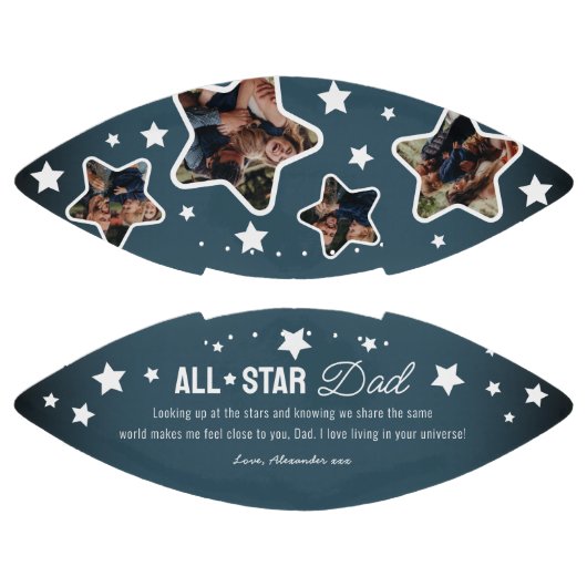 Star Dad Day Keepomwille American Football (Panelen)