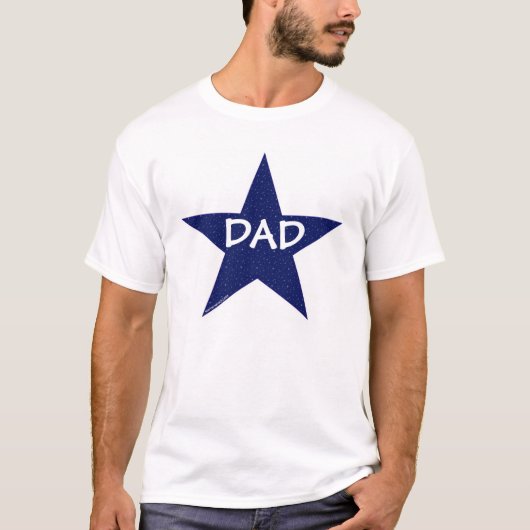 Star Dad Shirt (Voorkant)