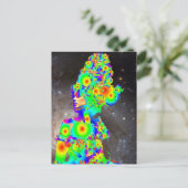 Star Dance Briefkaart (Staand voorkant)