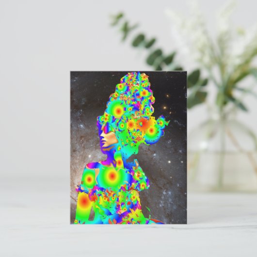 Star Dance Briefkaart (Staand voorkant)