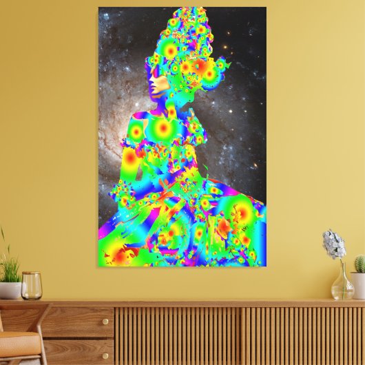 Star Dance Canvas Afdruk (Insitu (Woonkamer))